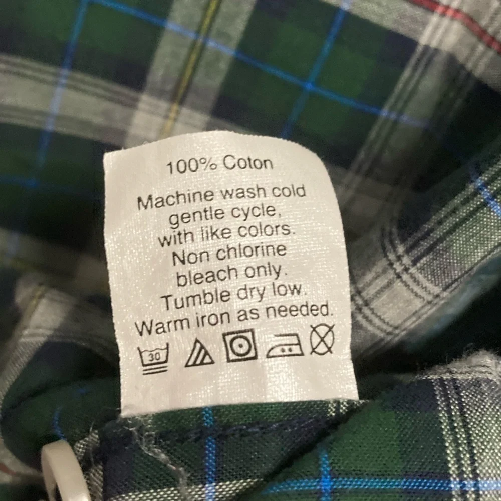 J. Crew Men’s‎ Medium Plaid Heathered Cotton Button Down Shirt
